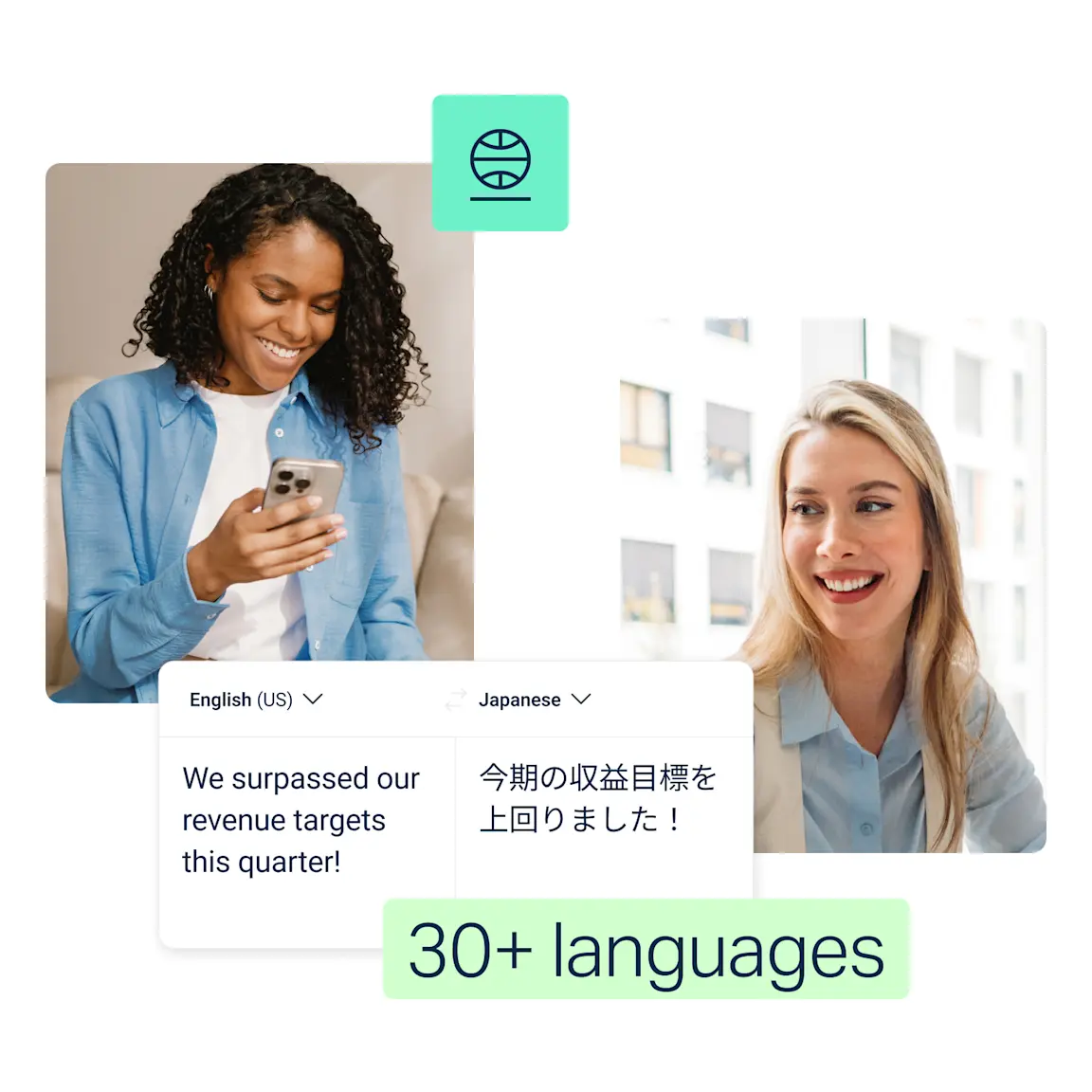 翻译示意图
